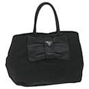 PRADA Hand Bag Nylon Black Auth ep2578 - Prada