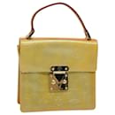 LOUIS VUITTON Monogram Vernis Spring Street Hand Bag Gris M91029 LV Auth th4382 - Louis Vuitton
