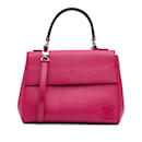 Pink Louis Vuitton Epi Cluny BB Satchel