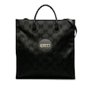 Black Gucci GG Econyl Off The Grid Convertible Tote Satchel