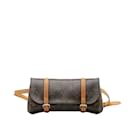 Brown Louis Vuitton Monogram Marelle Pochette Belt Bag