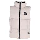 Canada Goose Quilted Puffer Vest in Grey Polyester