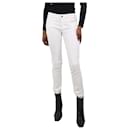 White slim-fit trousers - size IT 40 - Gucci