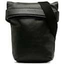 Bottega Veneta Black Leather Crossbody Bag