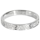Alianza de boda Cartier Love con diamantes en 18K oro blanco 0.19 por cierto