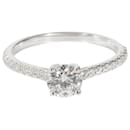 TIFFANY & CO. Tiffany Novo Diamond Engagement Ring in Platinum 0.69 ctw - Tiffany & Co