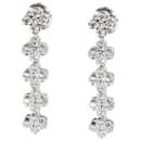 TIFFANY & CO. Lace Diamond Long Drop  Earrings in Platinum 0.8 ctw - Tiffany & Co