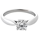 TIFFANY & CO. Harmony Engagement Ring in  Platinum F VVS2 0.57 ctw - Tiffany & Co