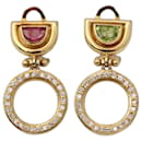 Gold and Diamond Earrings - Autre Marque