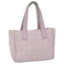 CHANEL Nueva línea de viaje Tote Bag Nylon Rosa CC Auth ep2630 - Chanel