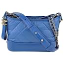 Blue Small Gabrielle Hobo Bag - Chanel