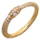 18K Ouroboros Diamond Pavé Snake Ring - Gucci
