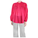 Blusa transparente rosa - talla UK 6 - Isabel Marant