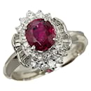 Platinum Ruby & Diamond Ballerina Ring - & Other Stories