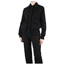 Black wool jacket - size UK 14 - Autre Marque