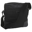 GUCCI Shoulder Bag Nylon Leather Black 162783 Auth ep2588 - Gucci