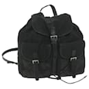 PRADA Backpack Nylon Black Auth hk925 - Prada