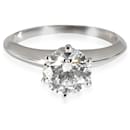 TIFFANY & CO. Bague de fiançailles diamant en platine G VS1 1.23 ctw - Tiffany & Co
