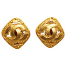 Brincos Chanel Gold CC Clip On