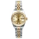 Rolex Gold Automatic Diamond Dial Oyster Perpetual Lady Datejust