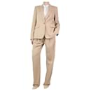 Beige jacket and trouser set - size UK 12 - Stella Mc Cartney