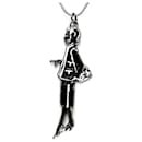 Chanel Mademoiselle Pendant Necklace  Metal Necklace in Fair condition