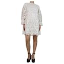 Cream floral lace dress - size UK 8 - Ulla Johnson