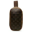 Louis Vuitton Brown Monogram Pochette Gange