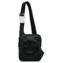 Louis Vuitton Black Monogram A4 Lambskin Puffer Asymmetrical Sling Bag