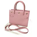 Burberry Mini Title Bag Blush pink