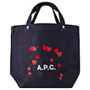 Thais Mini Blondie Shopper Bag - A.P.C. - Cotton - Blue - Apc