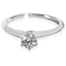 TIFFANY & CO. Diamond Engagement Ring in Platinum G VS1 0.34 ctw - Tiffany & Co
