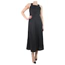 Black pinafore style dress - size UK 8 - Autre Marque