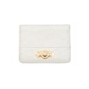 Vintage White Gianni Versace Ostrich Leather Wallet