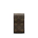 Braunes Louis Vuitton-Monogramm-Zigarettenetui