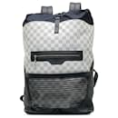 White Louis Vuitton Damier Azur Coastline Matchpoint Backpack