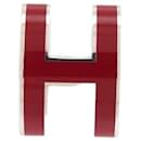 NUOVO HERMES POP H PENDENTE ACCIAIO LACCATO ROSSO PALLADY H147991PF12 mentre - Hermès