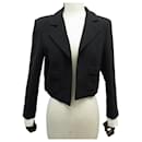 NEW SHORT CHANEL JACKET WITH REMOVABLE CUFFS P51350V38360 l 42 SILK JACKET - Chanel