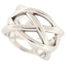 BAGUE TIFFANY & CO CELTIC KNOT T52 ARGENT MASSIF 925 PICASSO 7.5 GR SILVER RING - Tiffany & Co