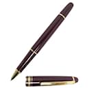 MONTBLANC PENNA ROLLER CLASSICA MEISTERSTUCK PENNA A SFERA BORDEAUX - Montblanc