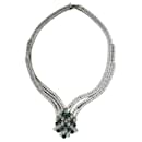 Silver Burma necklace set