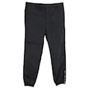 Prada Back Logo Pants in Black Nylon