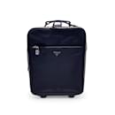 Valise à roulettes en nylon noir pour sac de voyage à roulettes - Prada