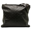 Gucci Guccissima Messenger Bag Leather Crossbody Bag 201446 in Good condition