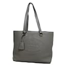 Prada Canapa Logo Leather Tote Bag Leather Tote Bag 1BG100 in Excellent condition