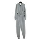 91A CHANEL ICONIC GREY CASHMERE JUMPSUIT FR38 - Chanel