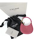 Céline Céline Mini-Ava-Tasche aus rosa Leder
