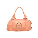 Peach Salvatore Ferragamo Shoulder Bag