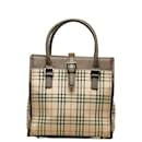 Borsa a mano con motivo Vintage Check - Burberry