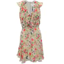 Saloni Fawn Poppies Cece Dress - Autre Marque